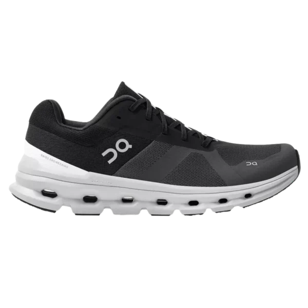 On Cloud Golf Shoes 4 Black on White Color Shoes