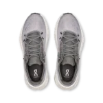 Grey On Running Cloud running shoes with breathable mesh upper and CloudTec cushioning.